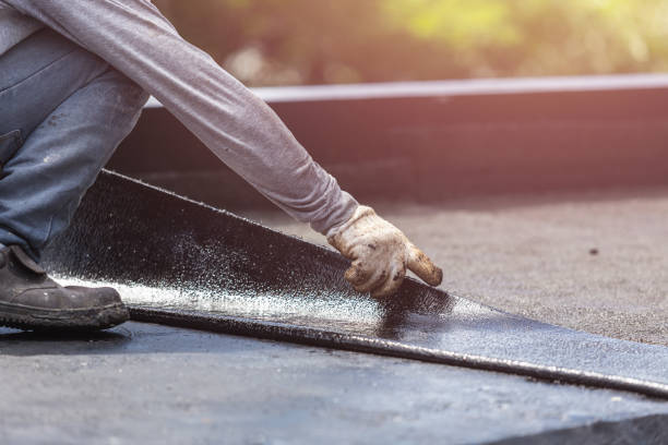 Professional Emergency Waterproofing technician working in Milford, PA